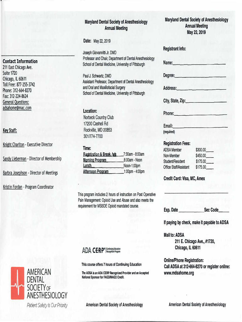 Fillable Online FDSA Member Login The Florida Dental Society of Fax Email Print pdfFiller