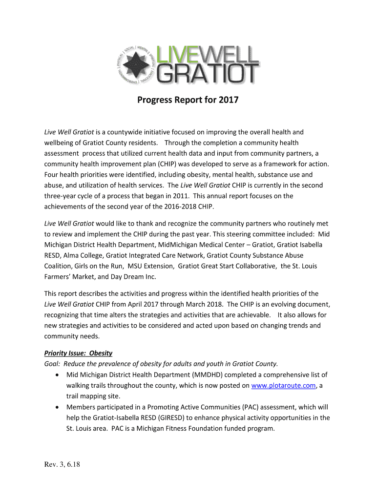Fillable Online gratiot county hazard mitigation plan Gratiot County