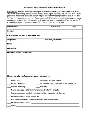 Form preview