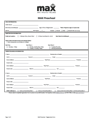 Form preview