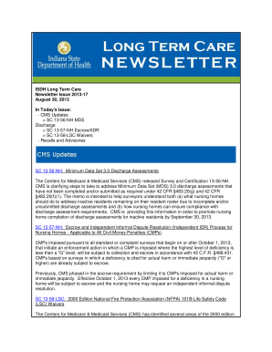 Fillable Online Indiana State Department of Health Continues to Issue ...