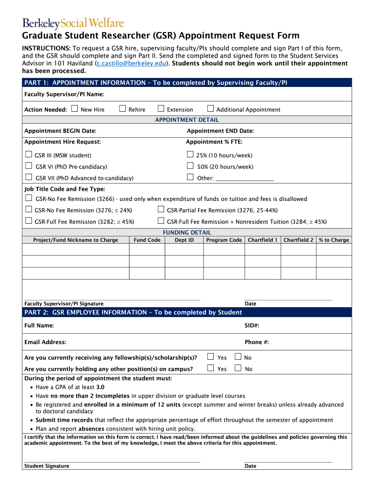 Graduate Student Employment Tools - UCI Graduate Division Preview on Page 1