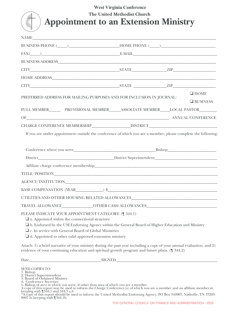 Extension Ministry - Virginia United Methodist Conference Preview on Page 1