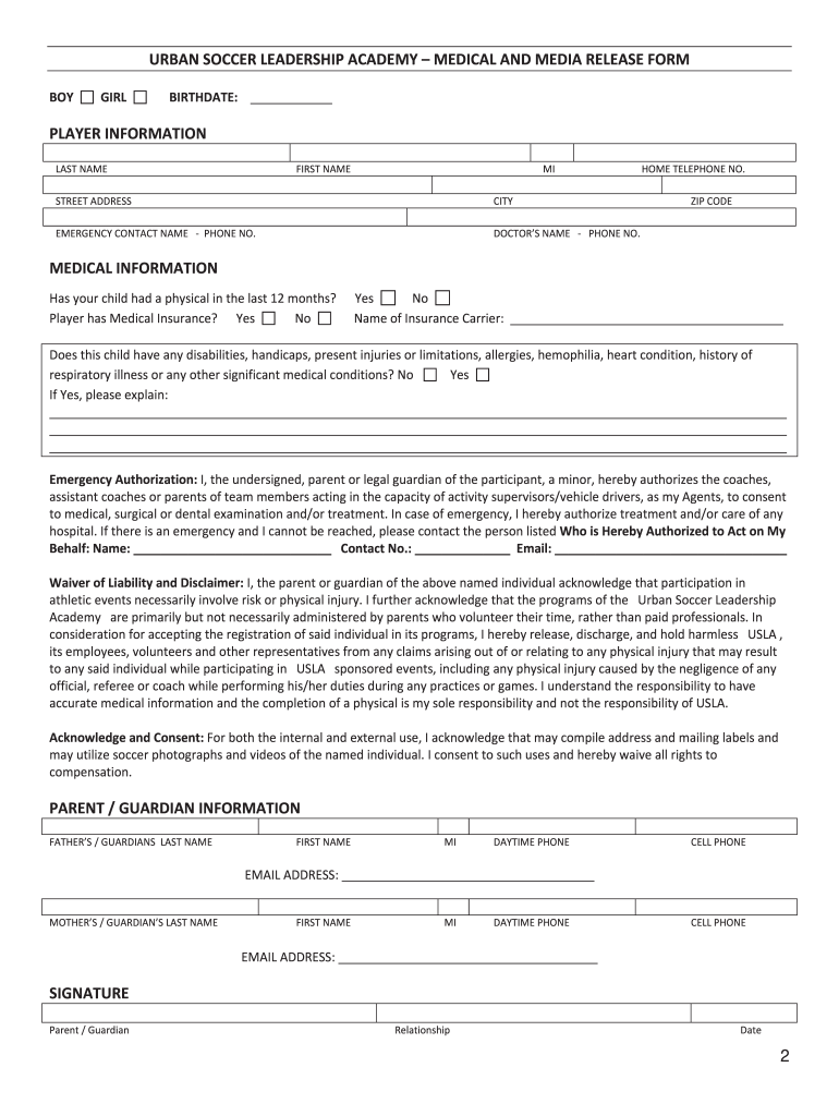 USLA - Champions Premier Registration PacketFALL2017SPRING2018 Preview on Page 1