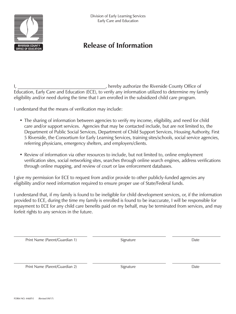 I, , hereby authorize the Riverside County Office of Preview on Page 1
