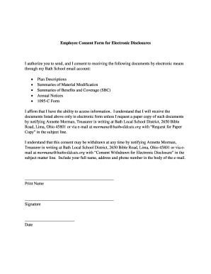 CIBC Electronic Disclosure Consent Agreement