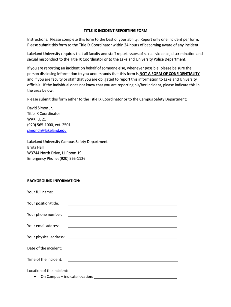 Form preview