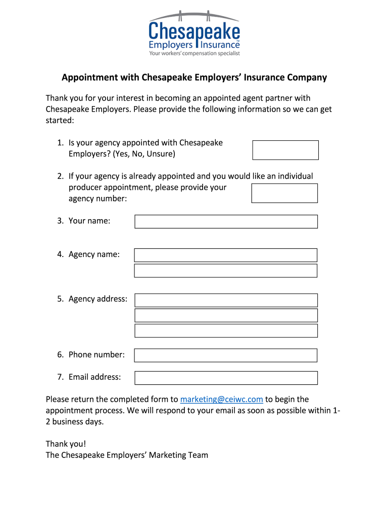 chesapeake employers insurance Preview on Page 1