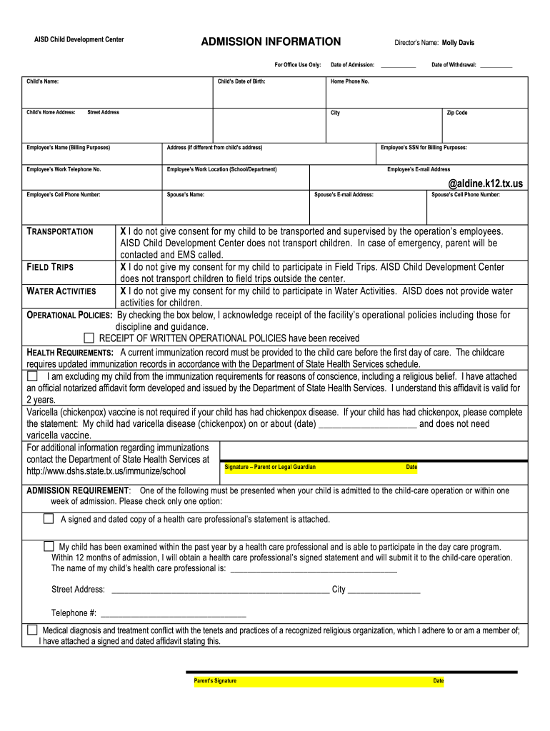 Form preview