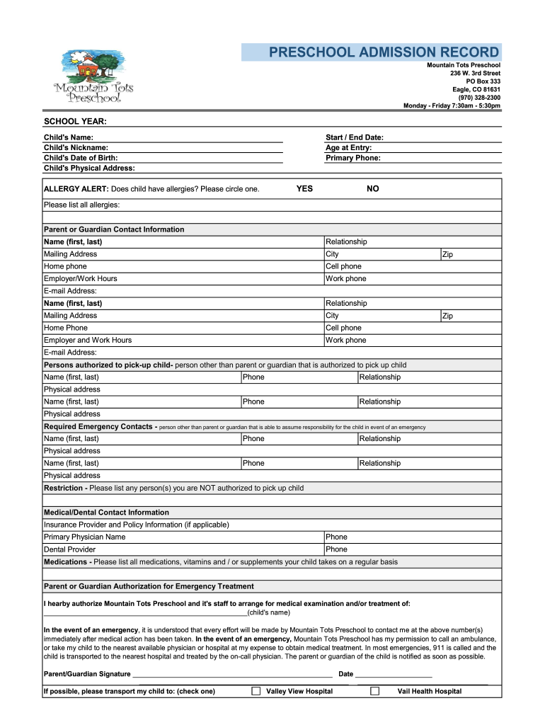 Form preview