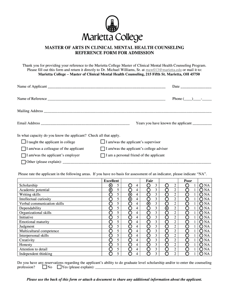 Psychology Department Majors and MinorsMarietta College Preview on Page 1