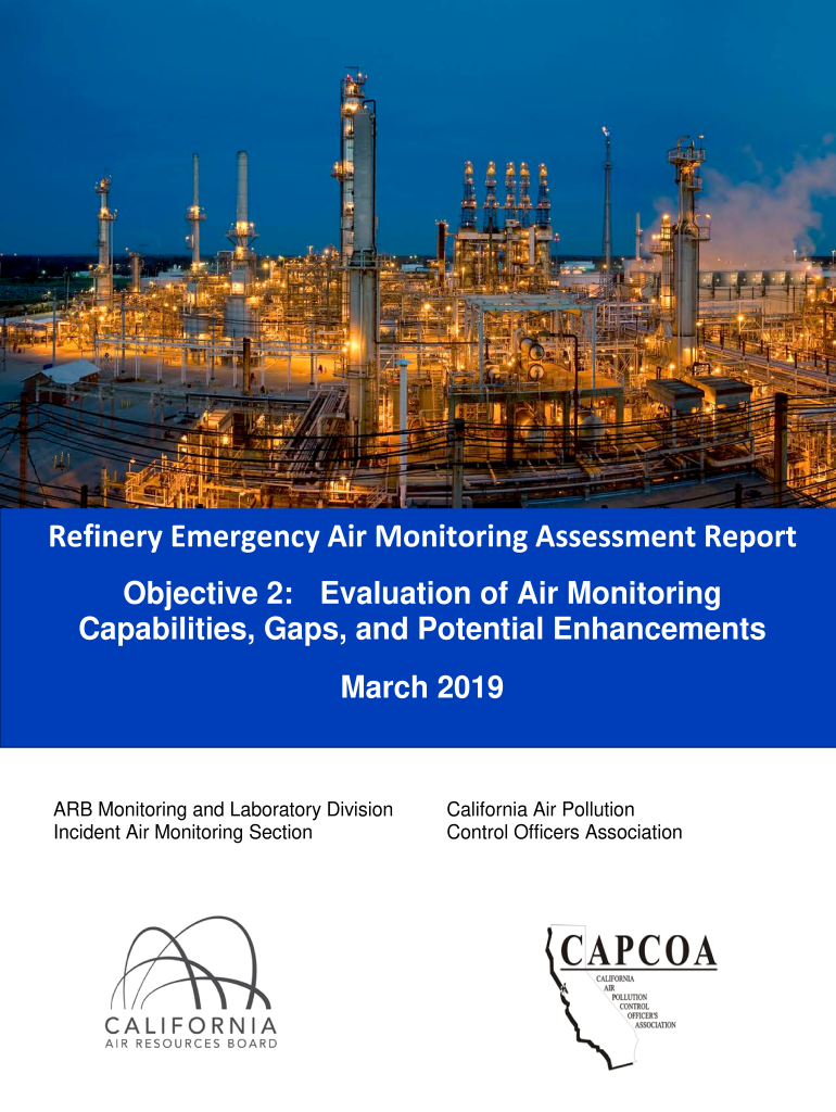 Fillable Online Refinery Emergency Air Monitoring Assessment Report