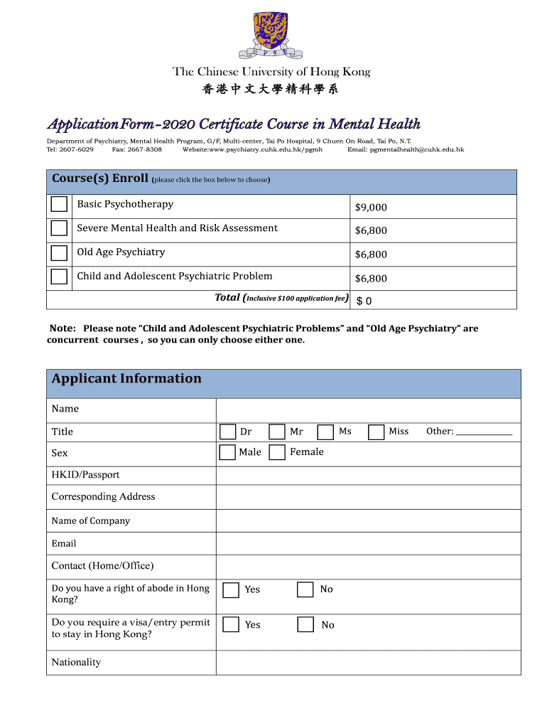 Psychiatry - Certificate Course Preview on Page 1