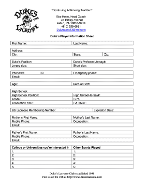 Form preview