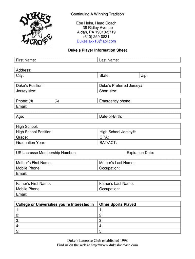 Form preview