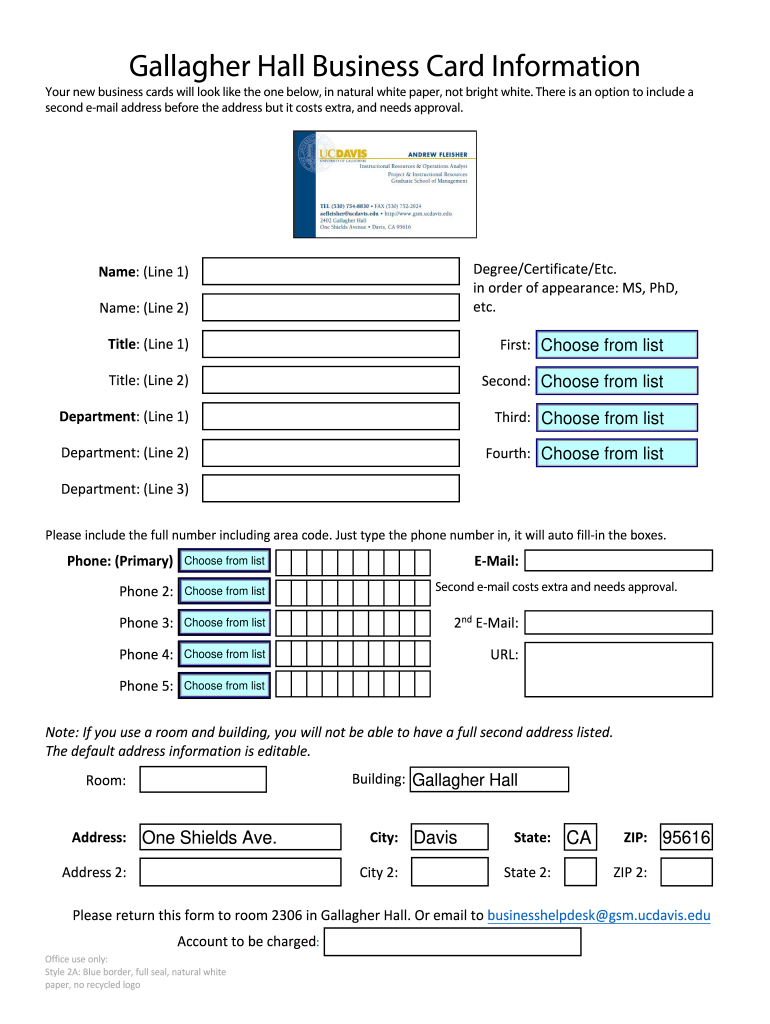 app for business cards Preview on Page 1