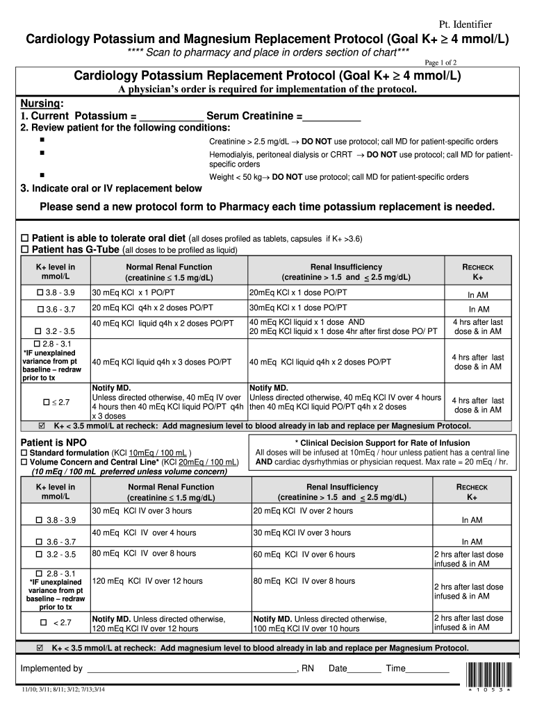 Lsu Electrolyte Replacement Fill Online, Printable, Fillable, Blank