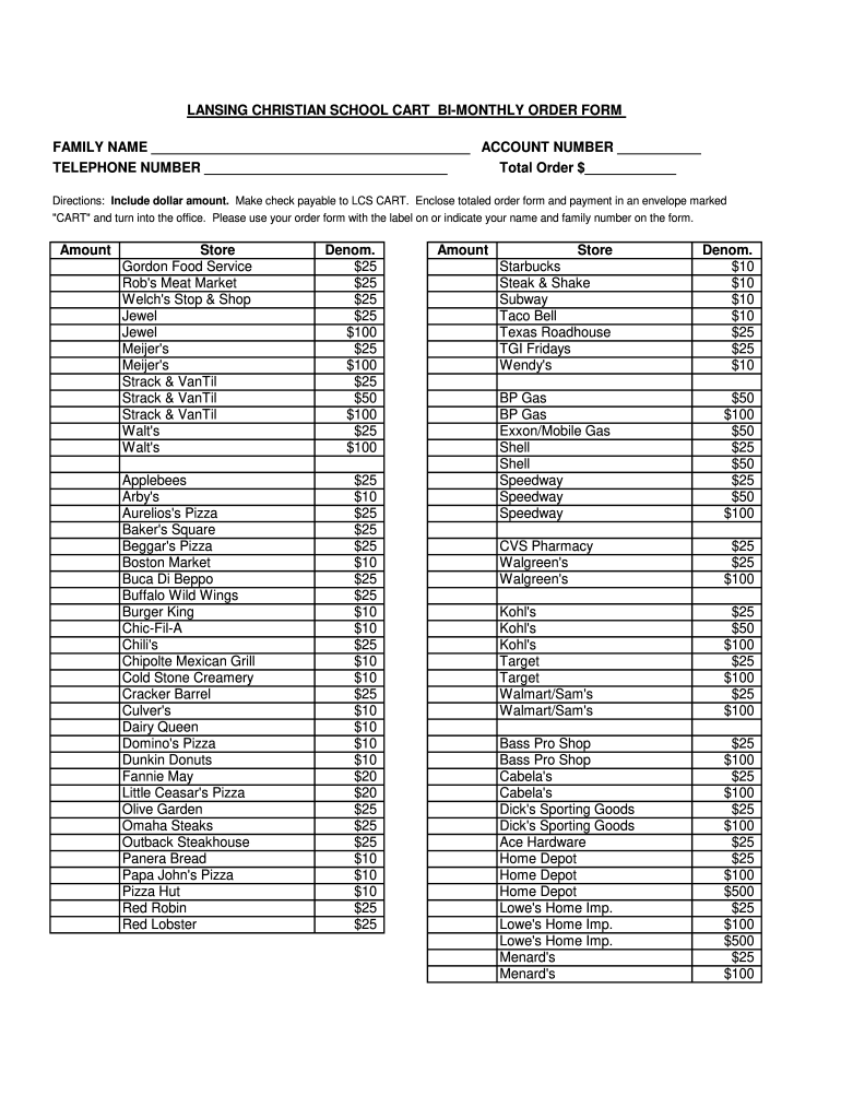 Form preview