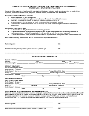 Health Information Disclosure and Insurance Policy Information.docx