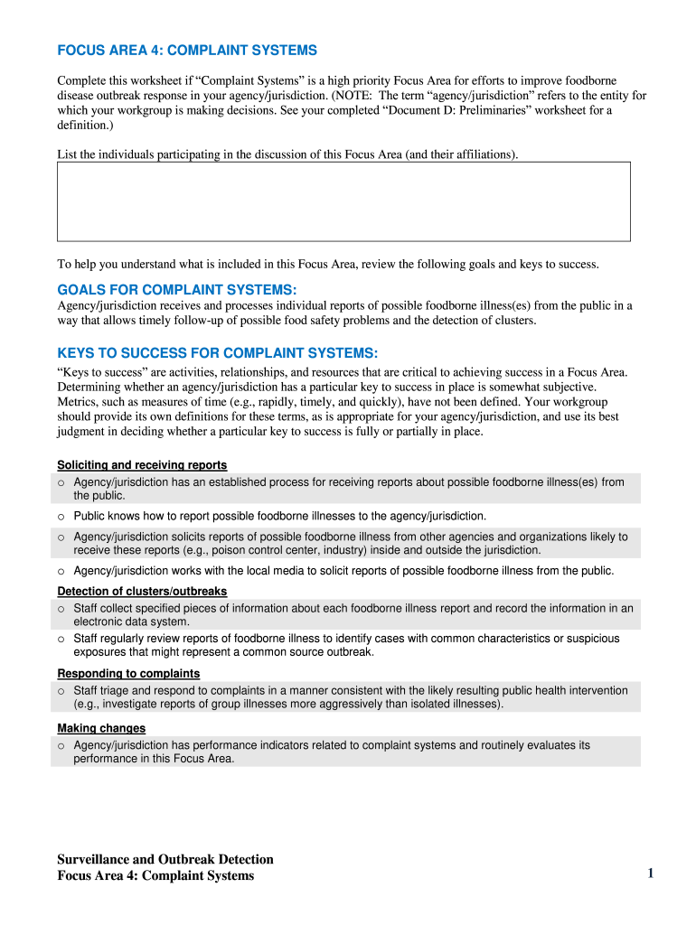 chapter iv: investigating foodborne illnesses and - Mass Preview on Page 1