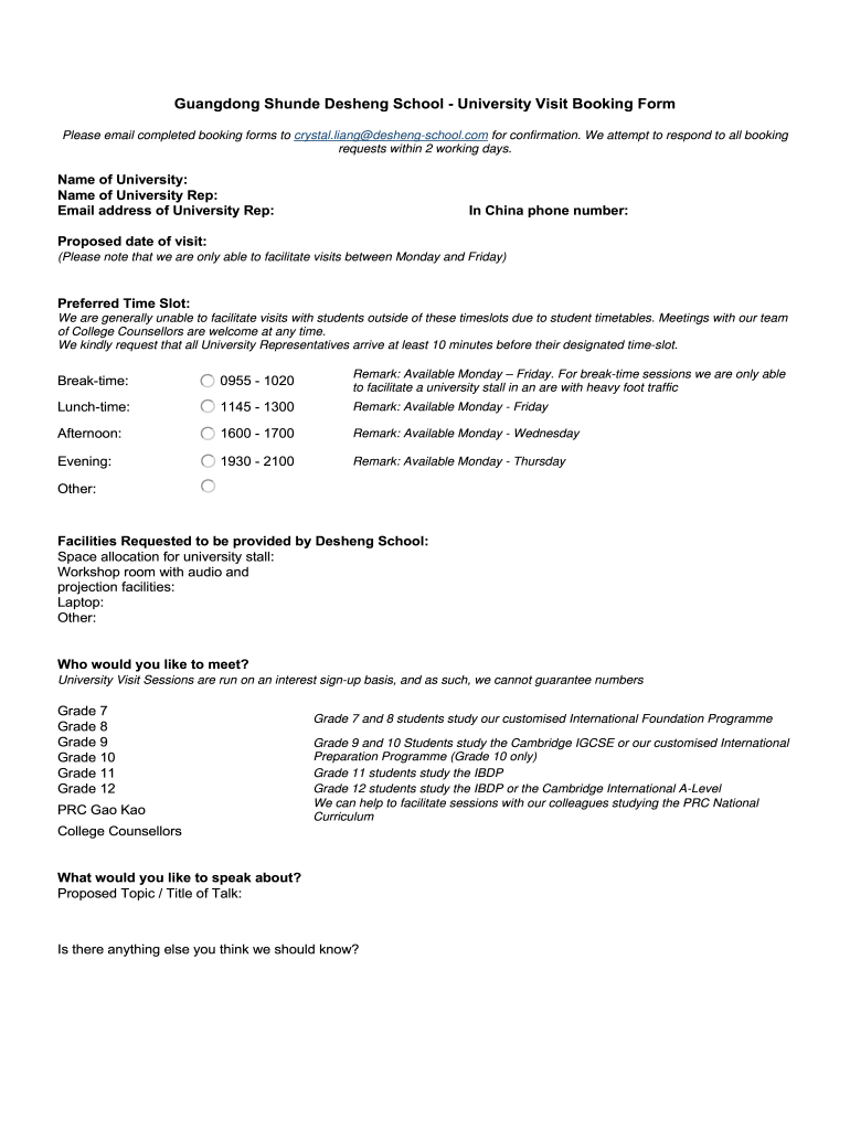 Form preview