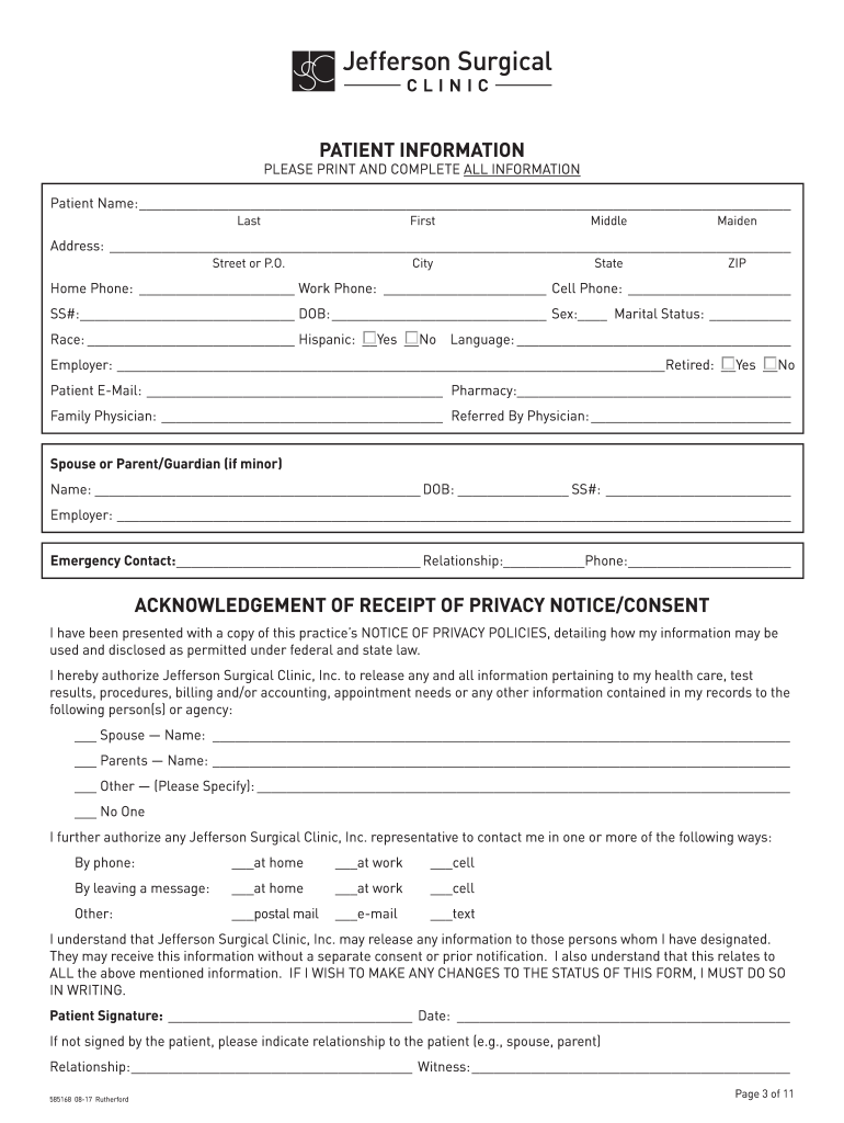 Molly Rutherfords office is located at 1234 Franklin Road, S Preview on Page 1