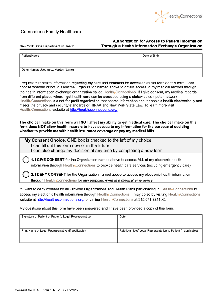 You and Your Health Records - New York State Department of Preview on Page 1