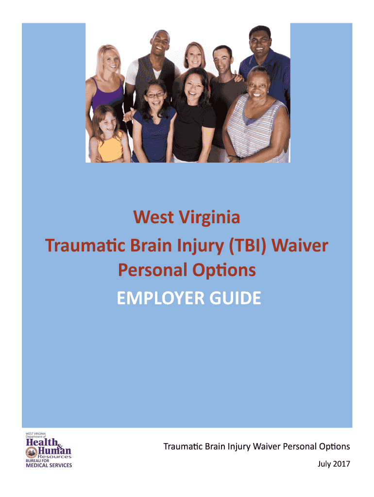 Fillable Online West Virginia Traumatic Brain Injury (TBI) Waiver