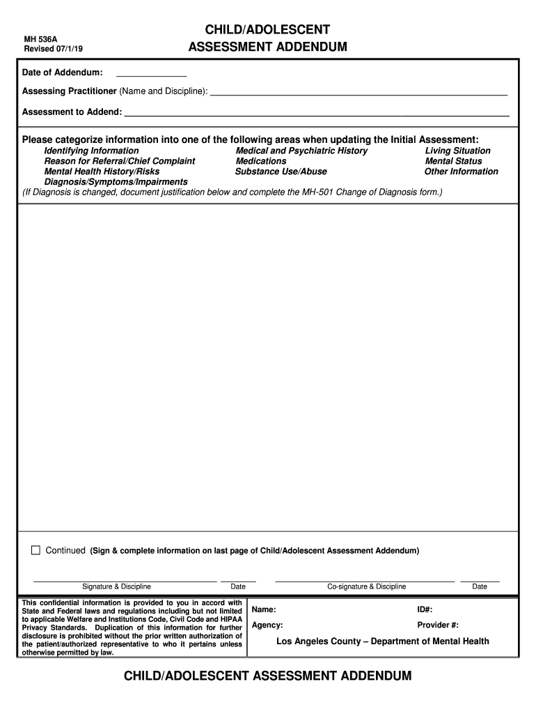 child assessment template Preview on Page 1