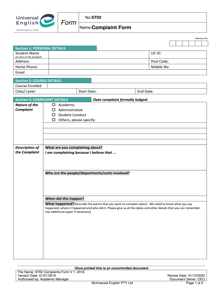 Form preview