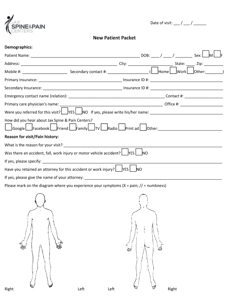 New Patient Forms - Libertyville Podiatry Preview on Page 1