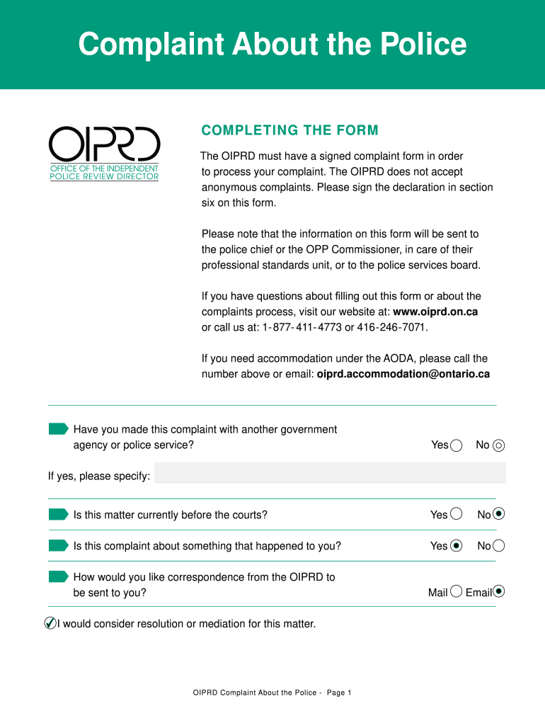 Form preview