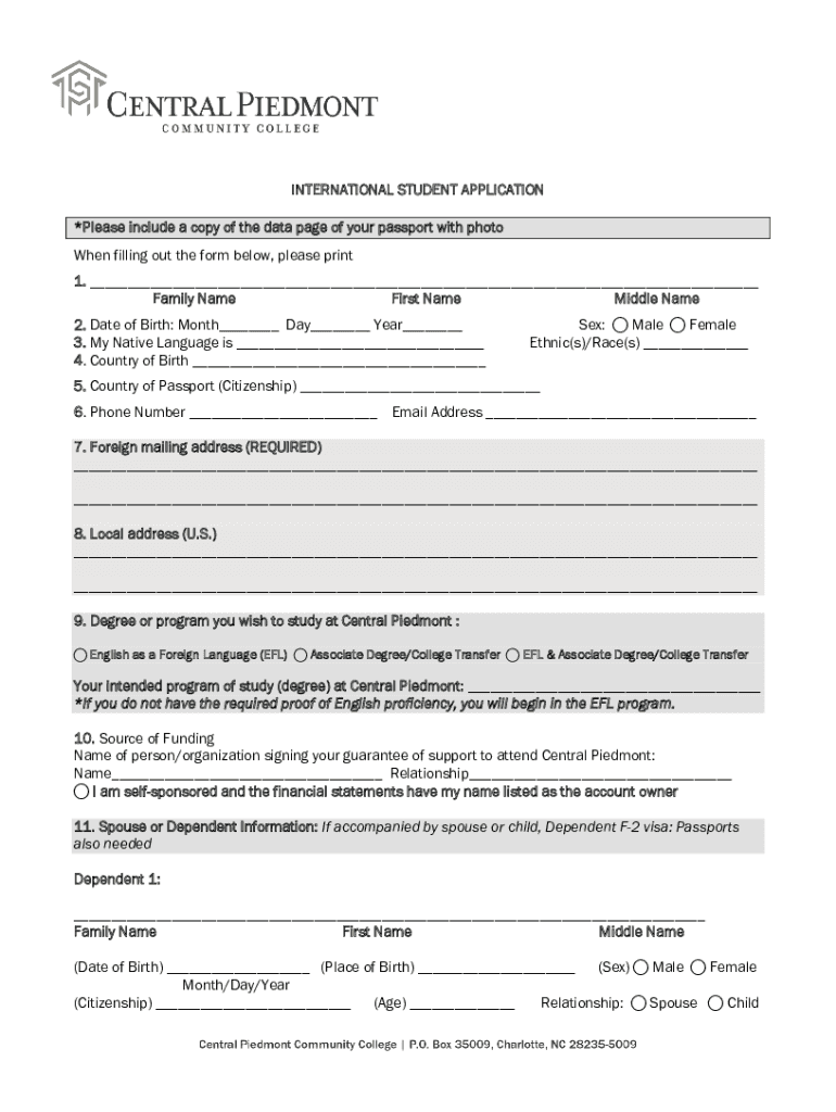college international admissions Preview on Page 1