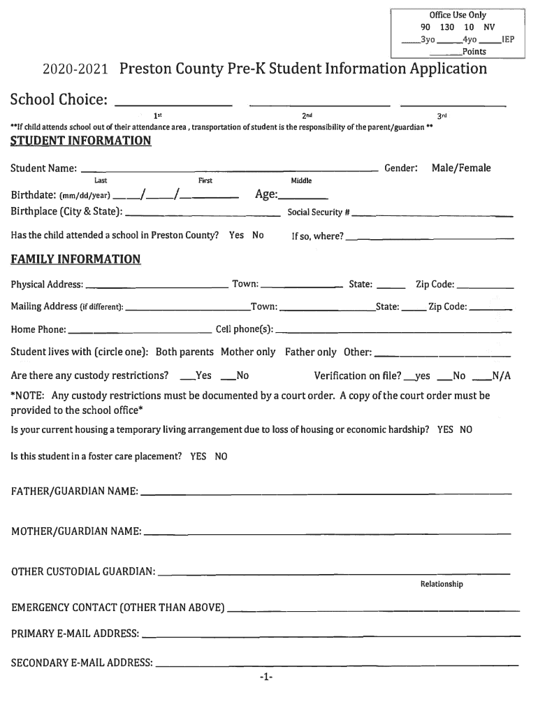Form preview