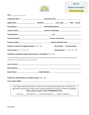 Form preview