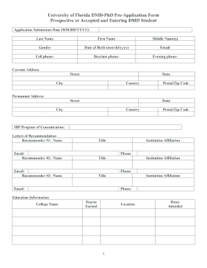 Form preview