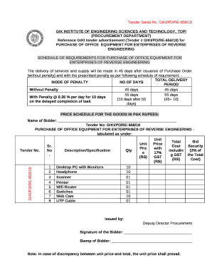 Tenders in Topi from Pakistan Newspapers - Topi Tender Ads ...