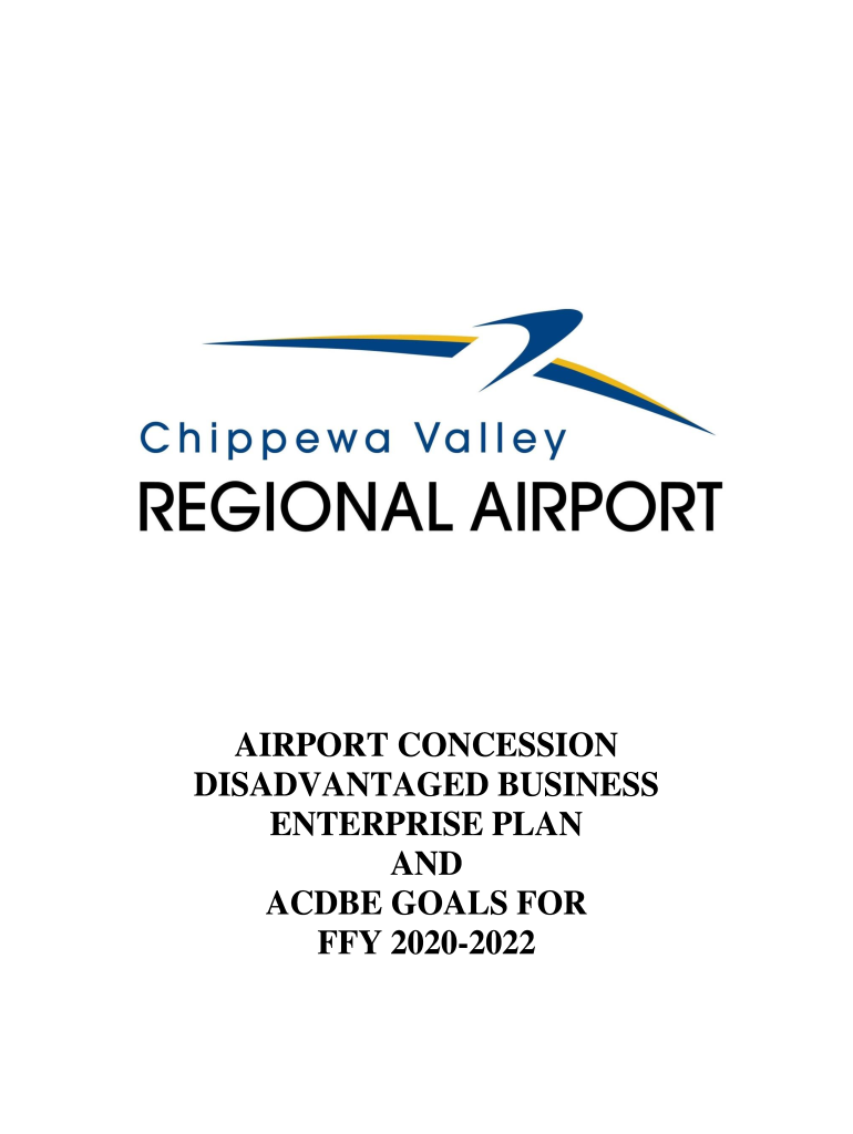 Fillable Online What is an Airport Concessions Disadvantaged Business Fax Email Print