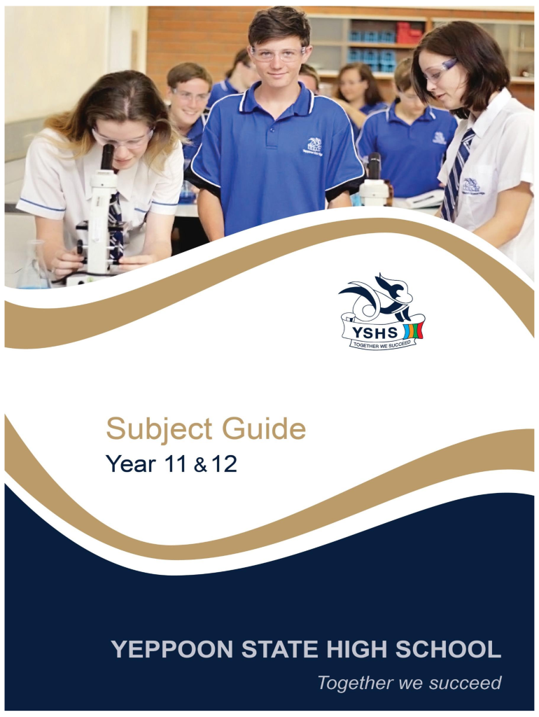 Fillable Online Senior school Yeppoon State High School Fax Email