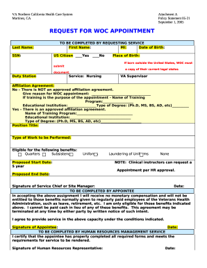 MASTER FTE DATA SHEET - Veterans Affairs