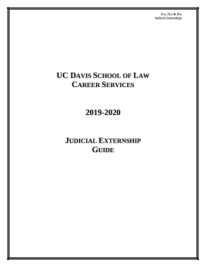UC Davis School of Law - Career Services - Judicial Externships