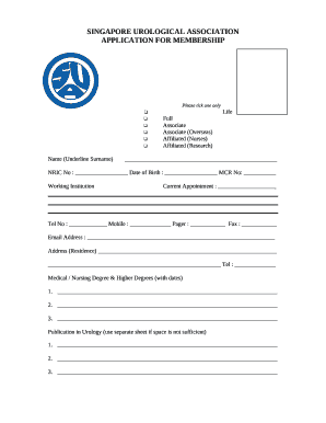 SINGAPORE UROLOGICAL ASSOCIATION