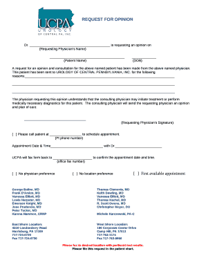 second opinion letter template