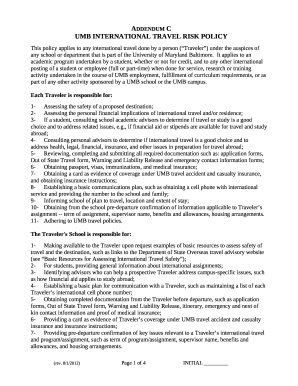 FACULTY/STAFF POLICIES AND PROCEDURES INDEX POLICIES AND ...