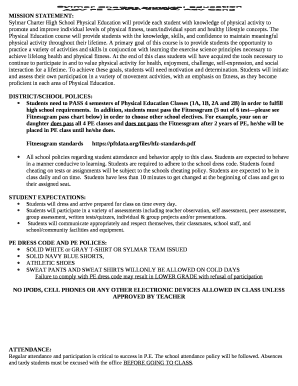Sylmar Charter High School Physical Education will provide each student with knowledge of physical activity to promote and improve individual levels of physical fitness, team/individual sport and healthy lifestyle concepts