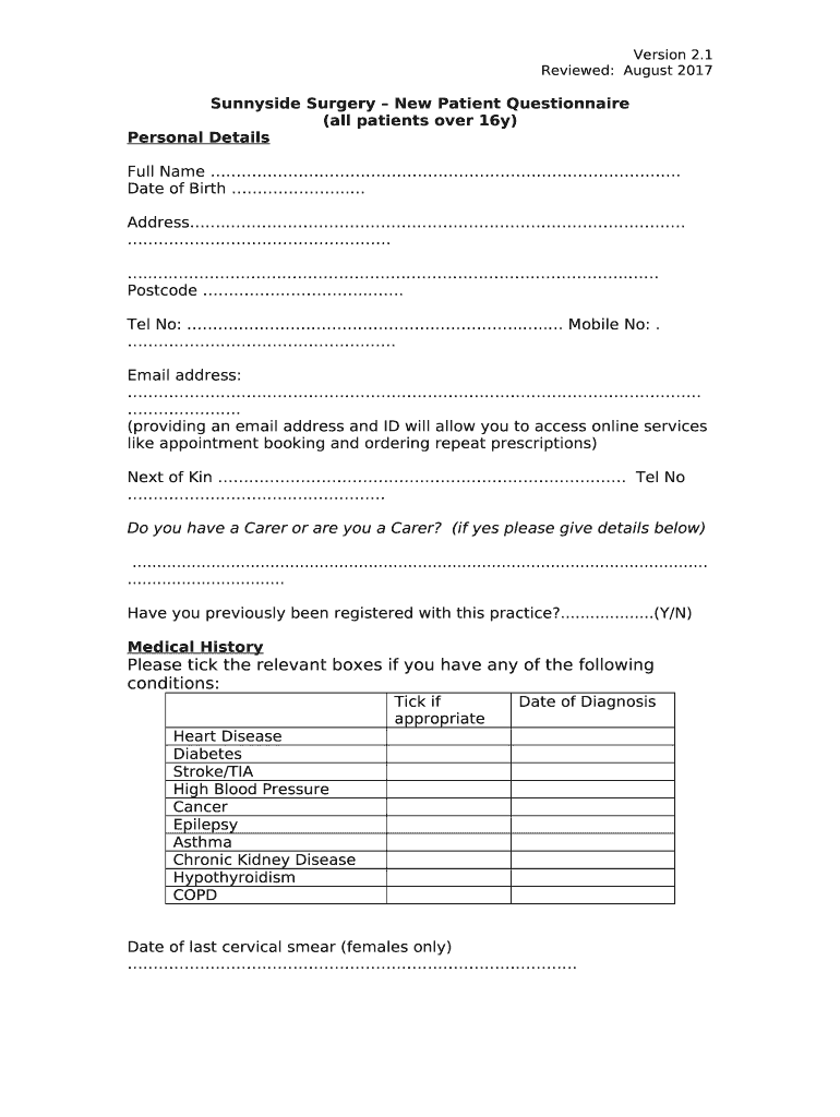 Form preview