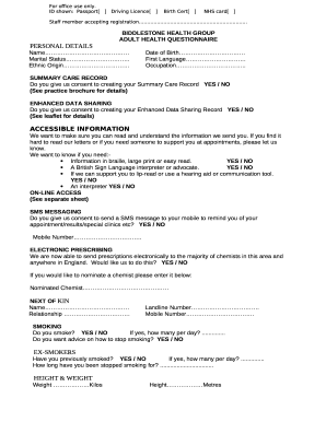 Patients' attitudes to the summary care record and ... - NCBI