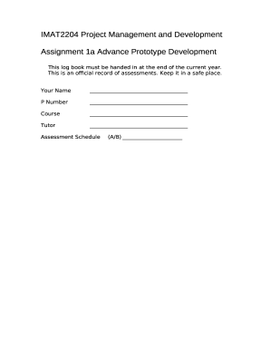 IMAT2204 Project Management and Development