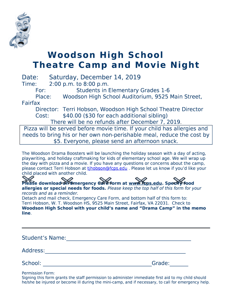 Free Printable Theatre Letterhead Templates