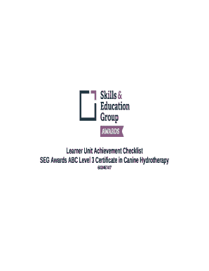 ABC Level 1 Certificate in an Introduction to ... - ABC Awards